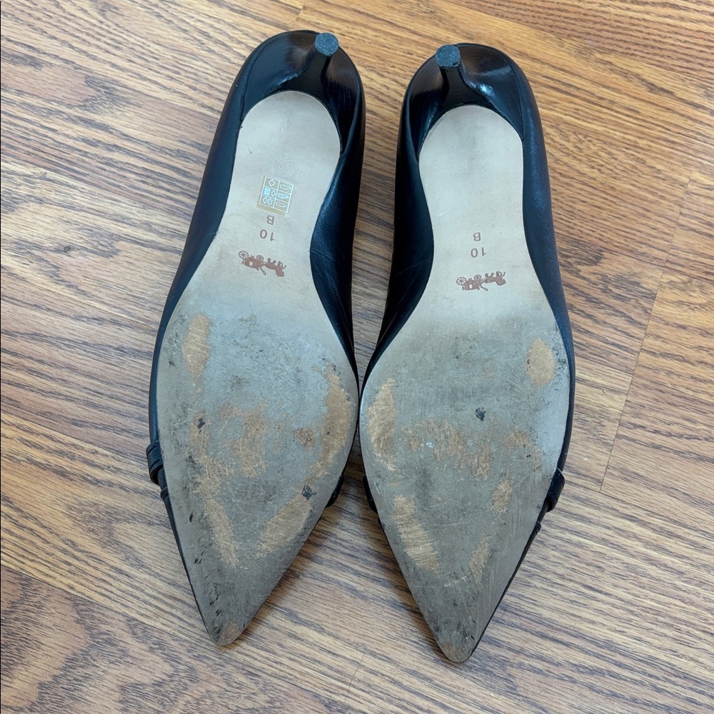 Coach black kitten heels - Picture 4 of 9